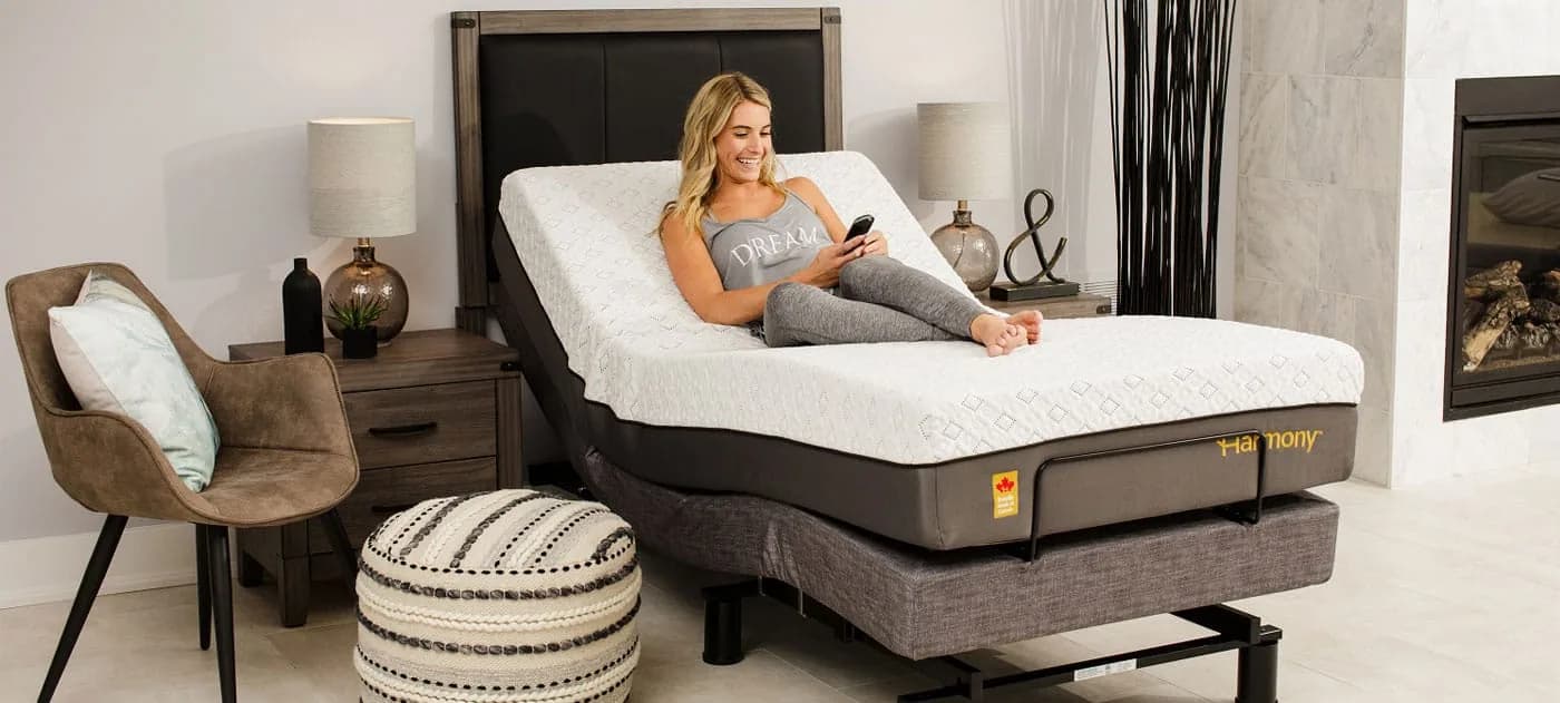 Harmony bed lifestyle scene