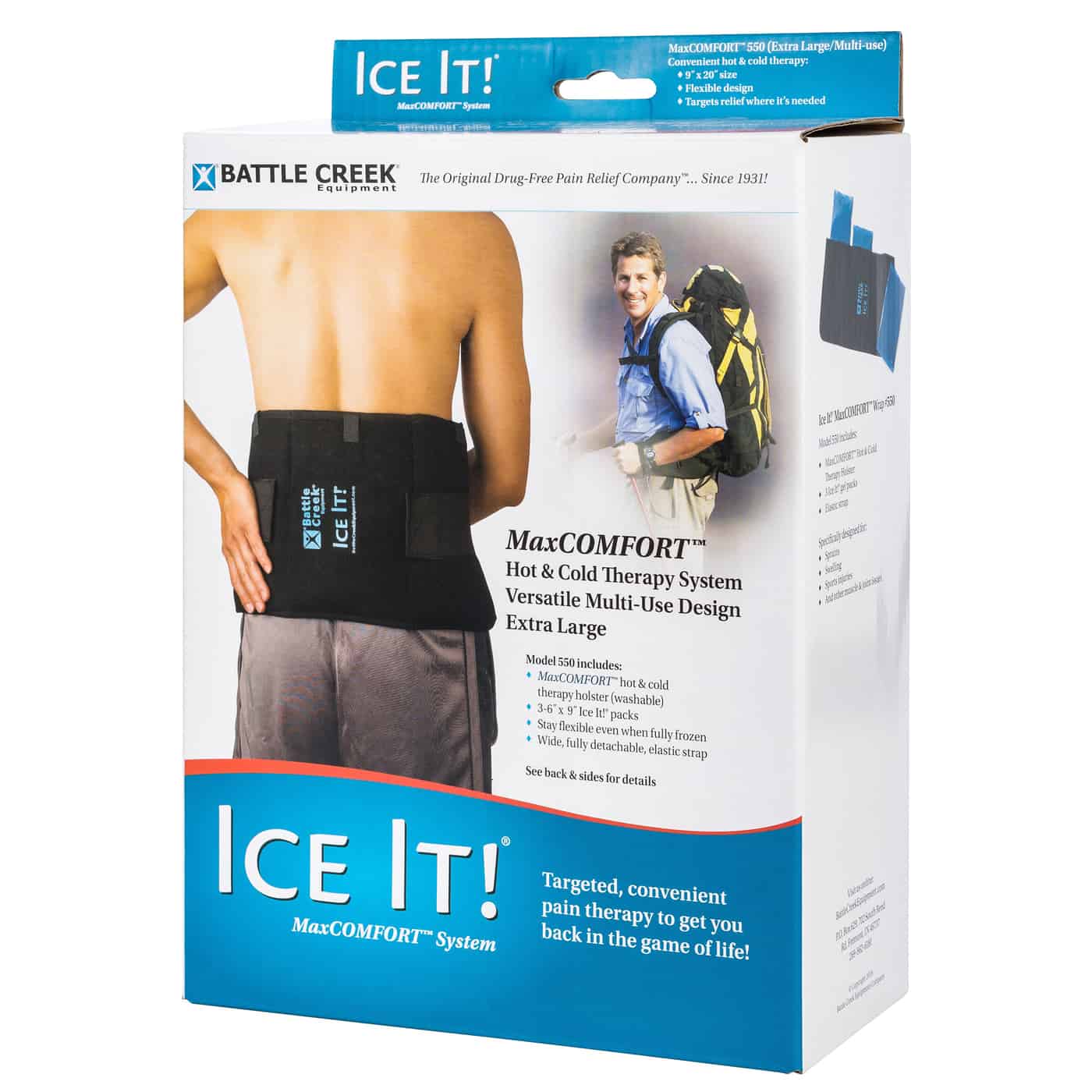Ice It! MaxCOMFORT TM Extra Large System
