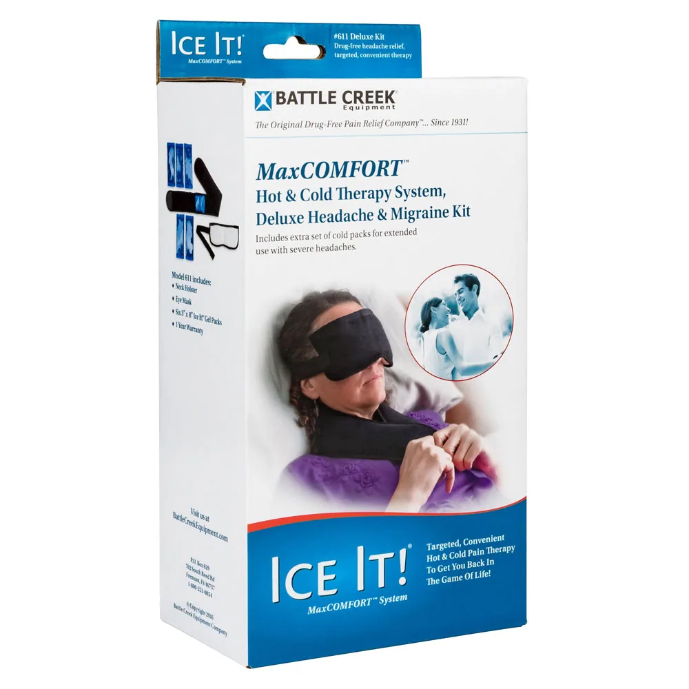 Ice It! Deluxe Headache & Migraine Kit