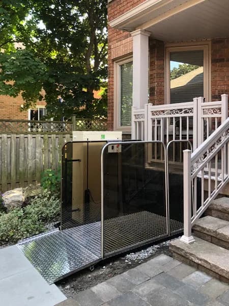 Serenity platform lift exterior
