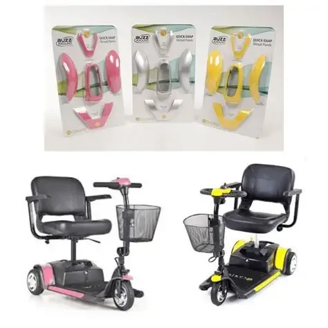 Shroud Kit GB121/124/148 - GB119/149 Silver-Yellow = $139