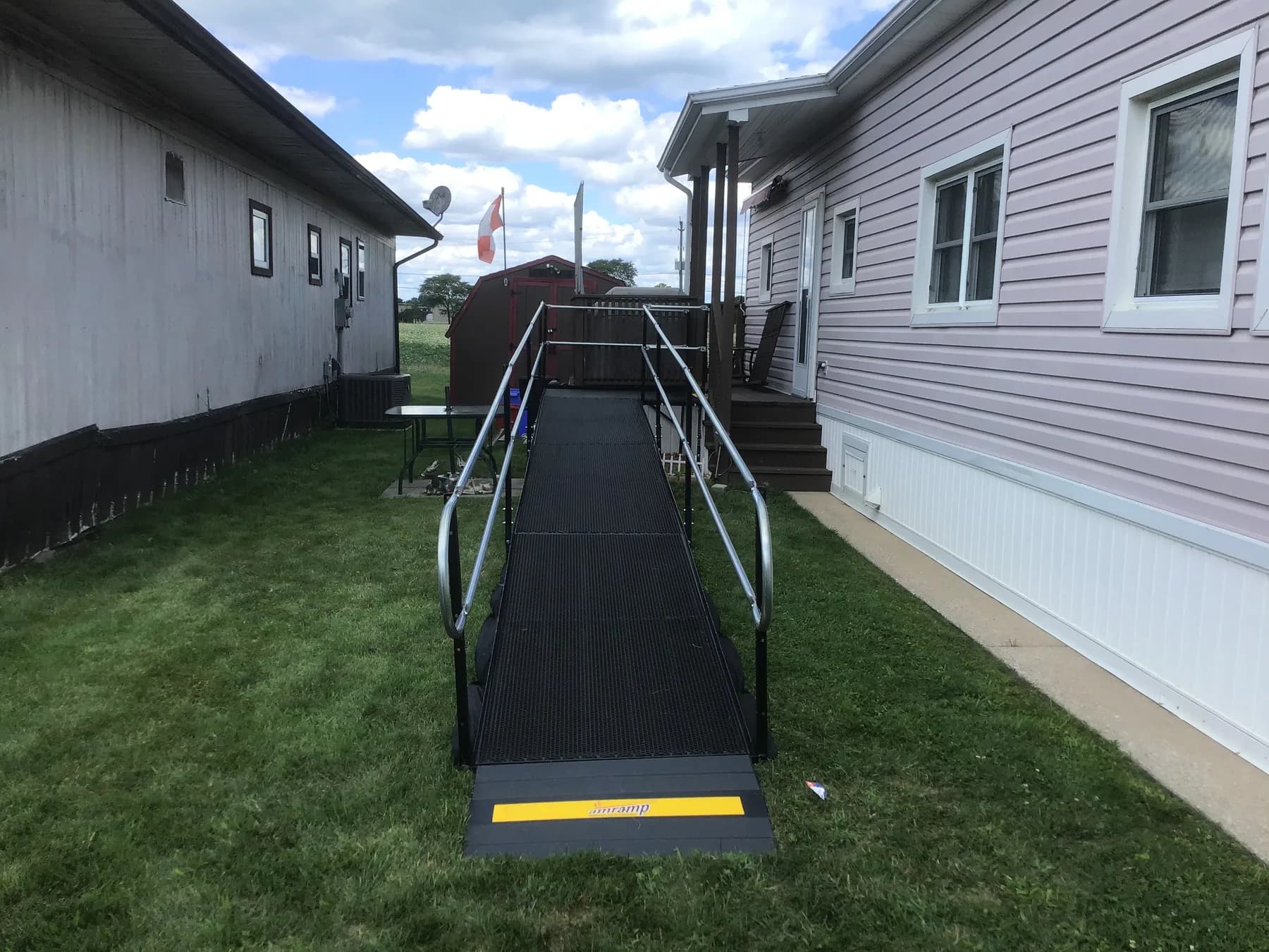 Bellaby's Accessibility mobility ramp installation