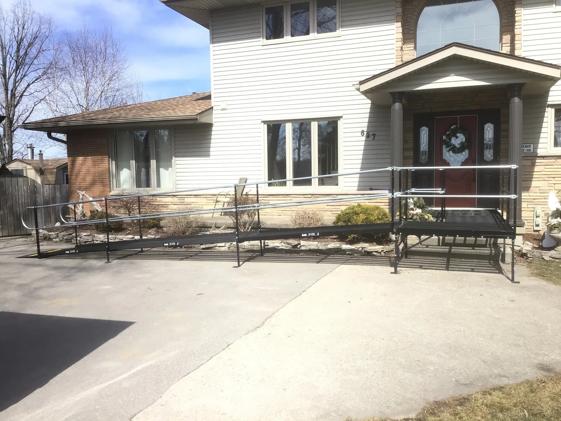 Bellaby's Accessibility mobility ramp installation