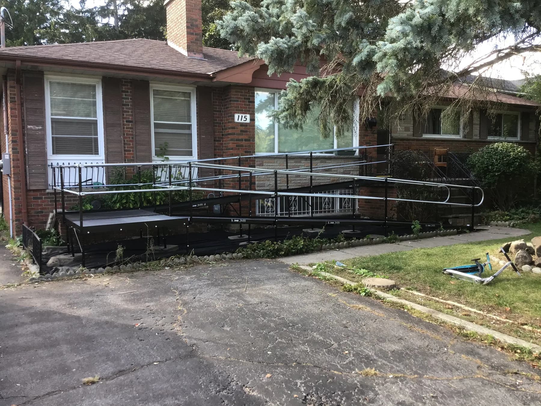 Bellaby's Accessibility mobility ramp installation