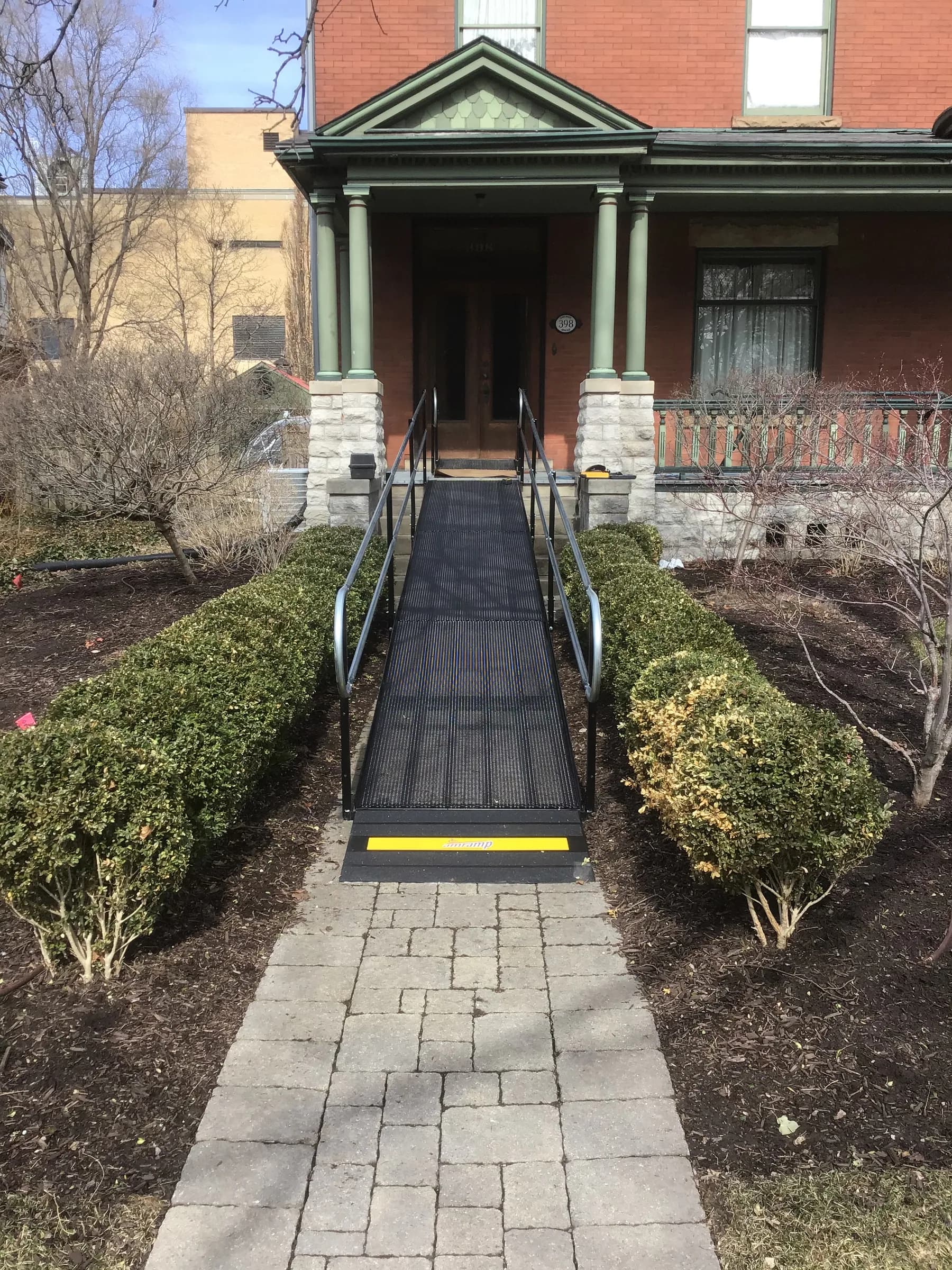 Bellaby's Accessibility mobility ramp installation