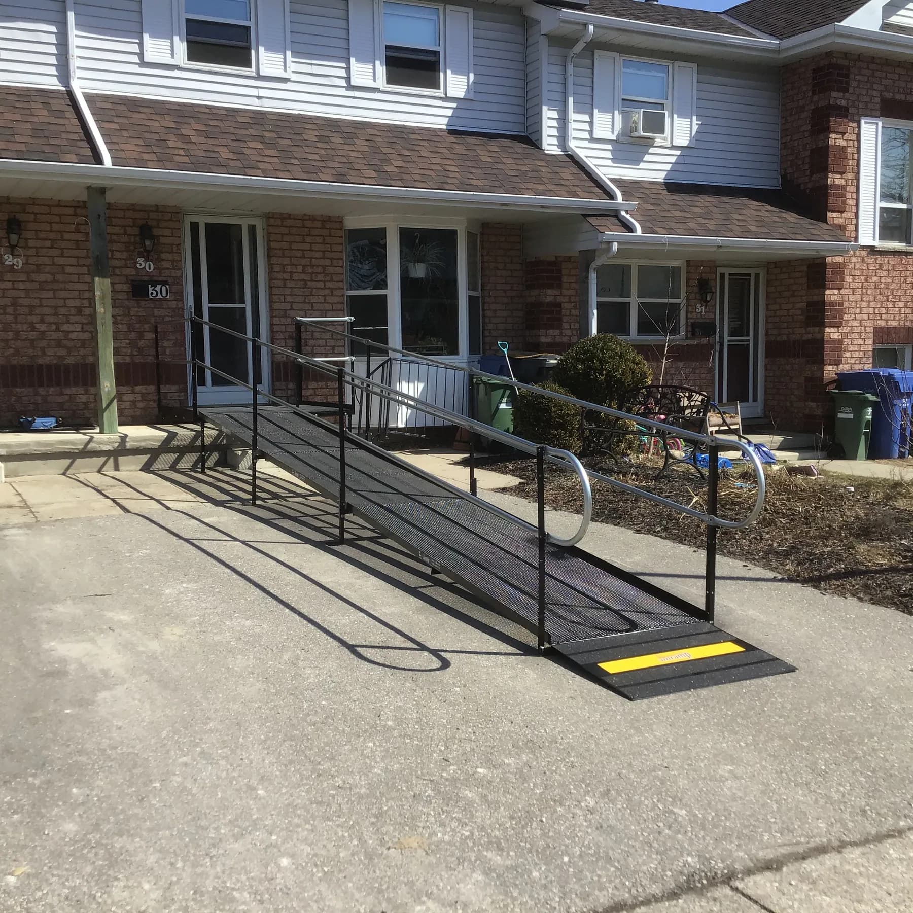 Bellaby's Accessibility mobility ramp installation