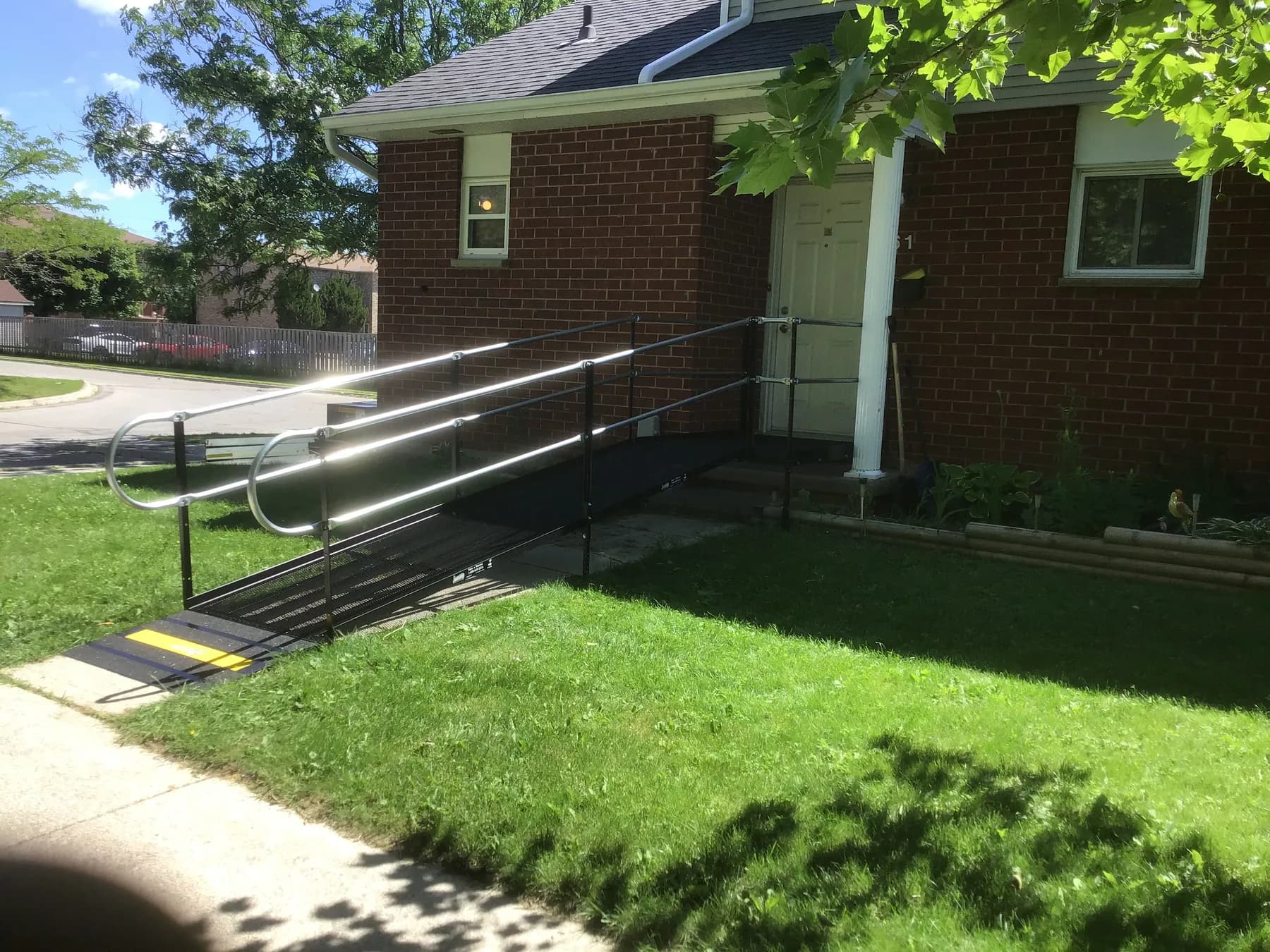 Bellaby's Accessibility mobility ramp installation
