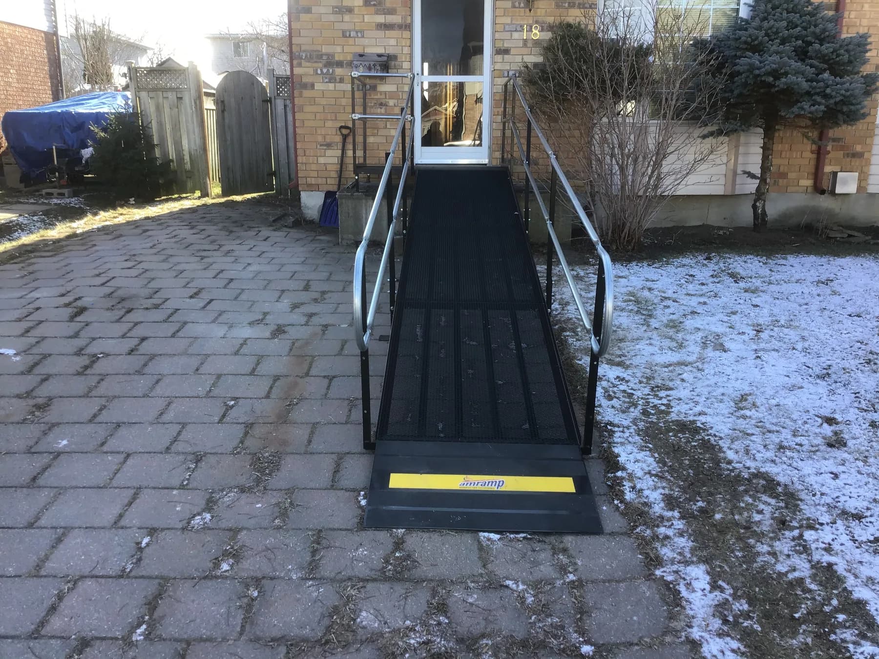 Bellaby's Accessibility mobility ramp installation