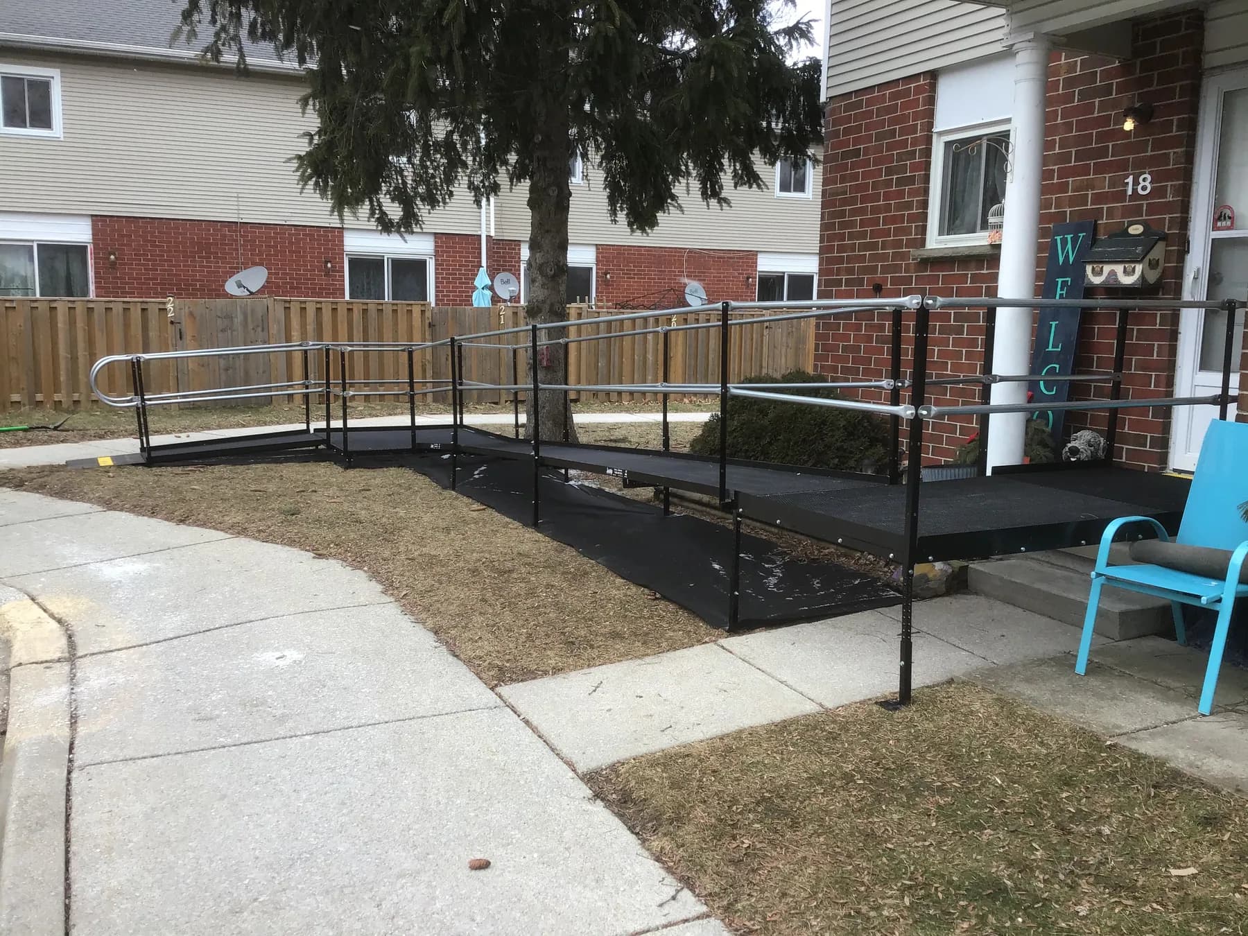 Bellaby's Accessibility mobility ramp installation