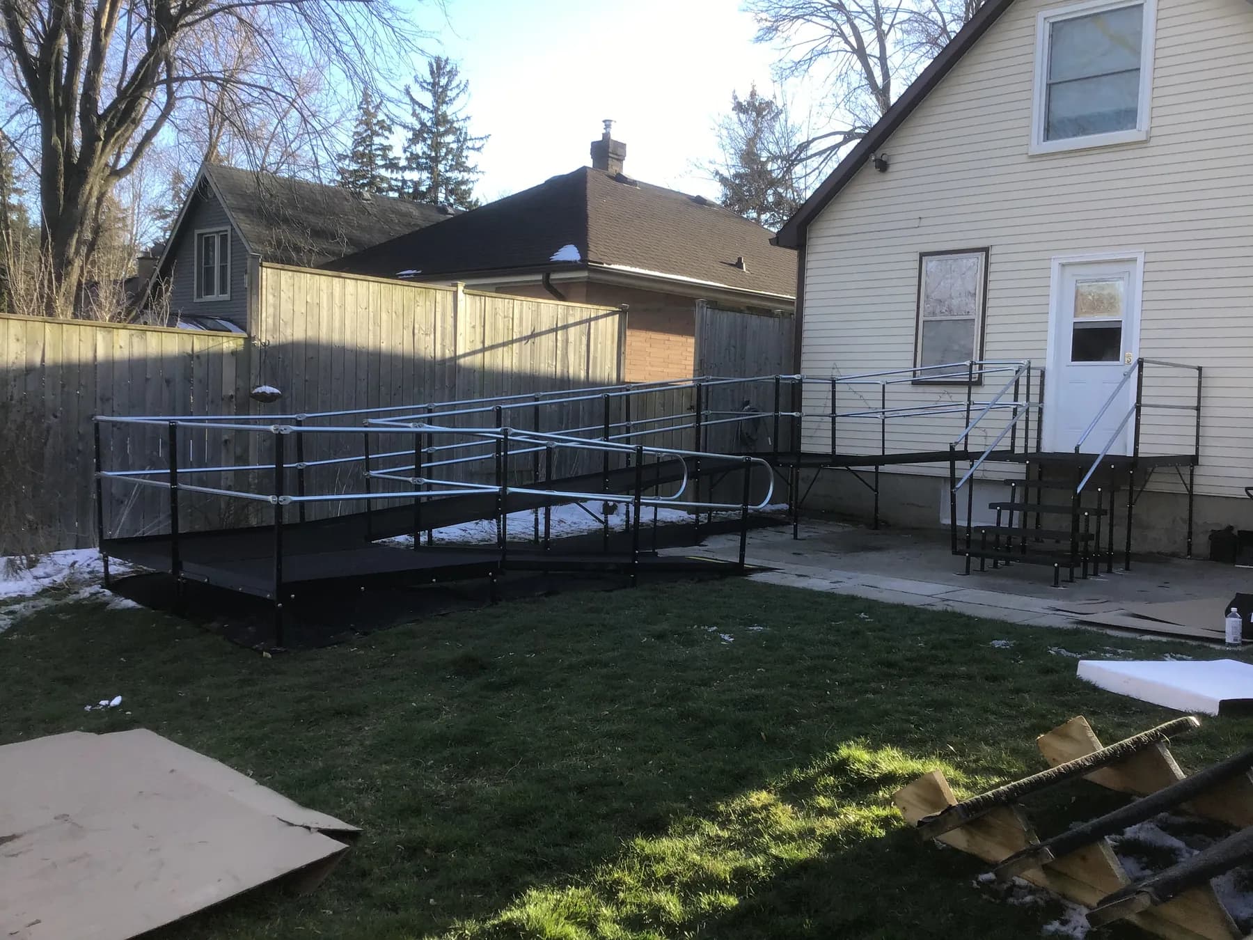Bellaby's Accessibility mobility ramp installation