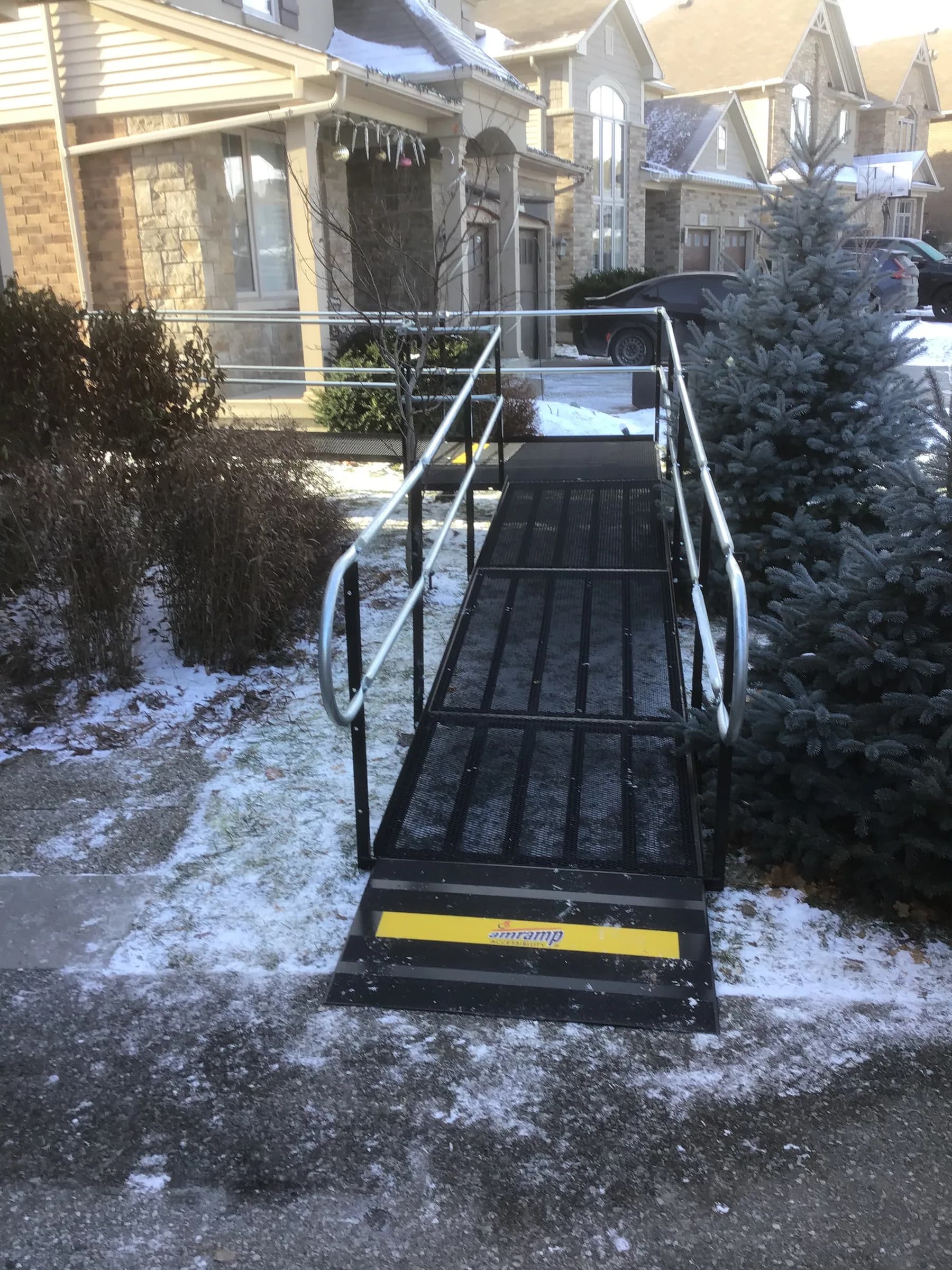 Bellaby's Accessibility mobility ramp installation