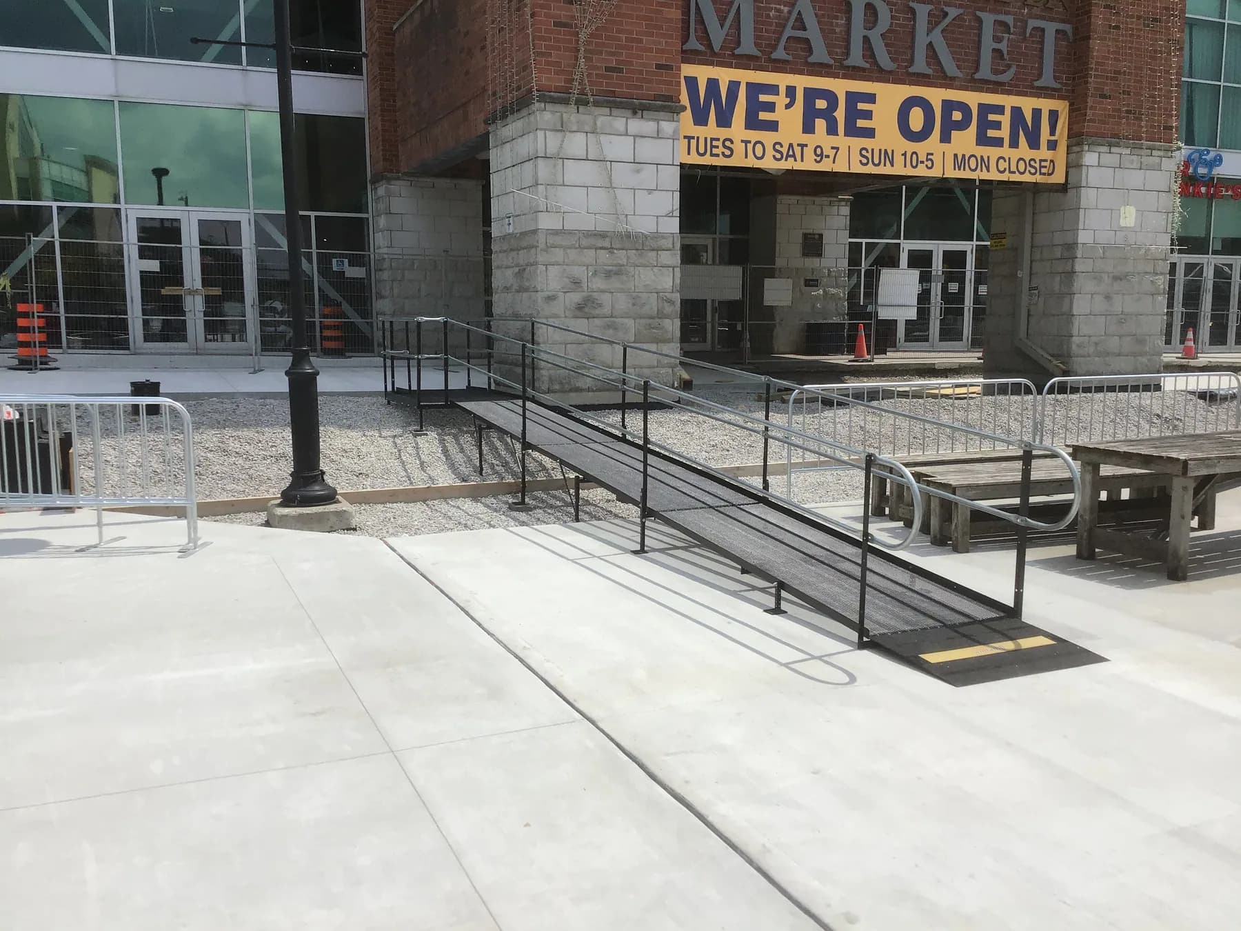 Bellaby's Accessibility mobility ramp installation