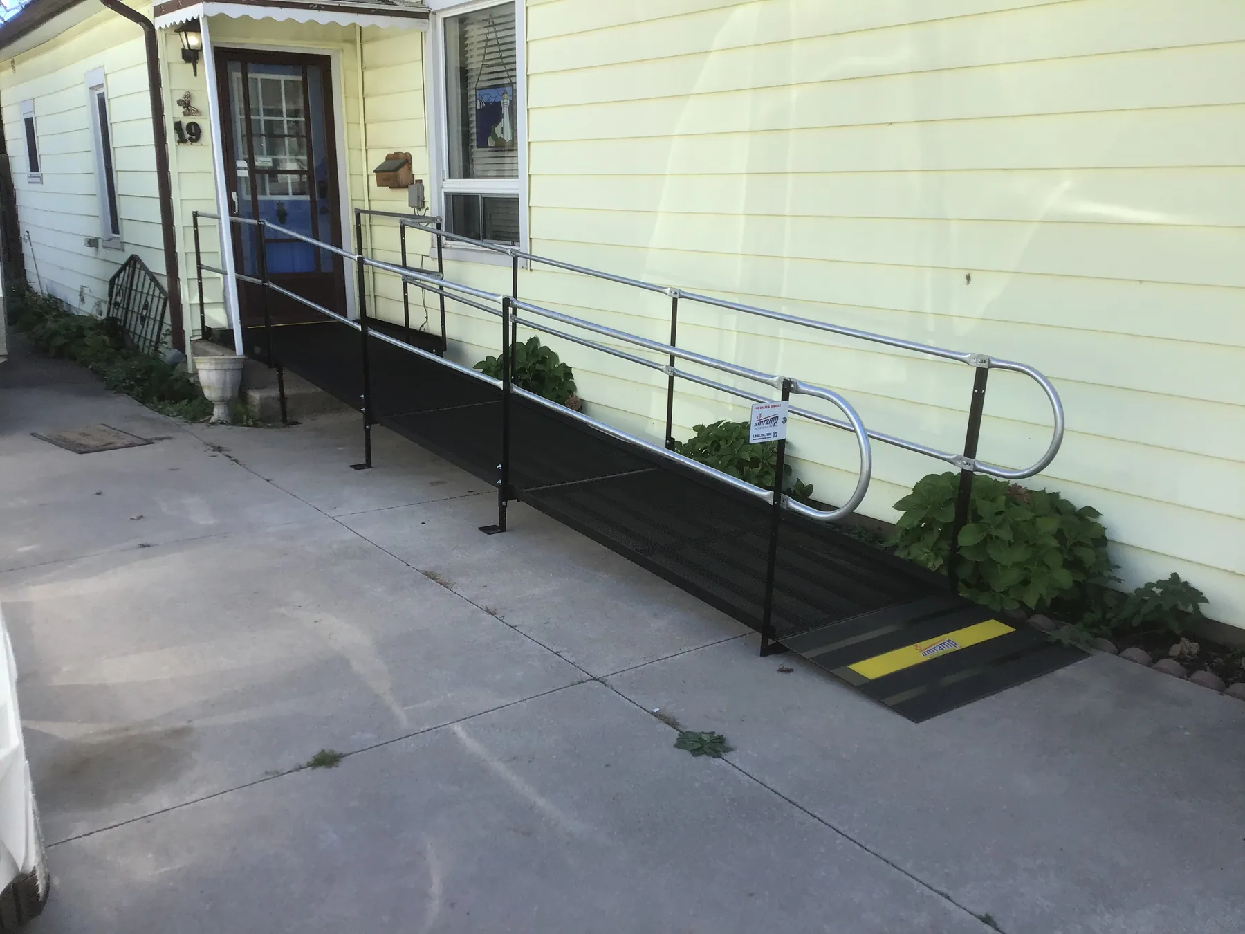 Bellaby's Accessibility mobility ramp installation