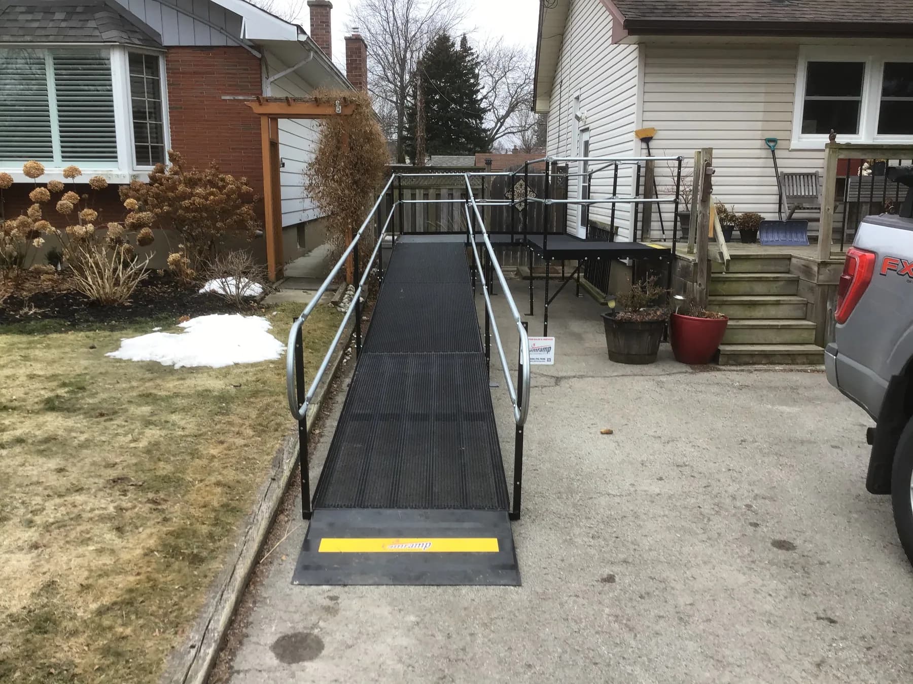 Bellaby's Accessibility mobility ramp installation