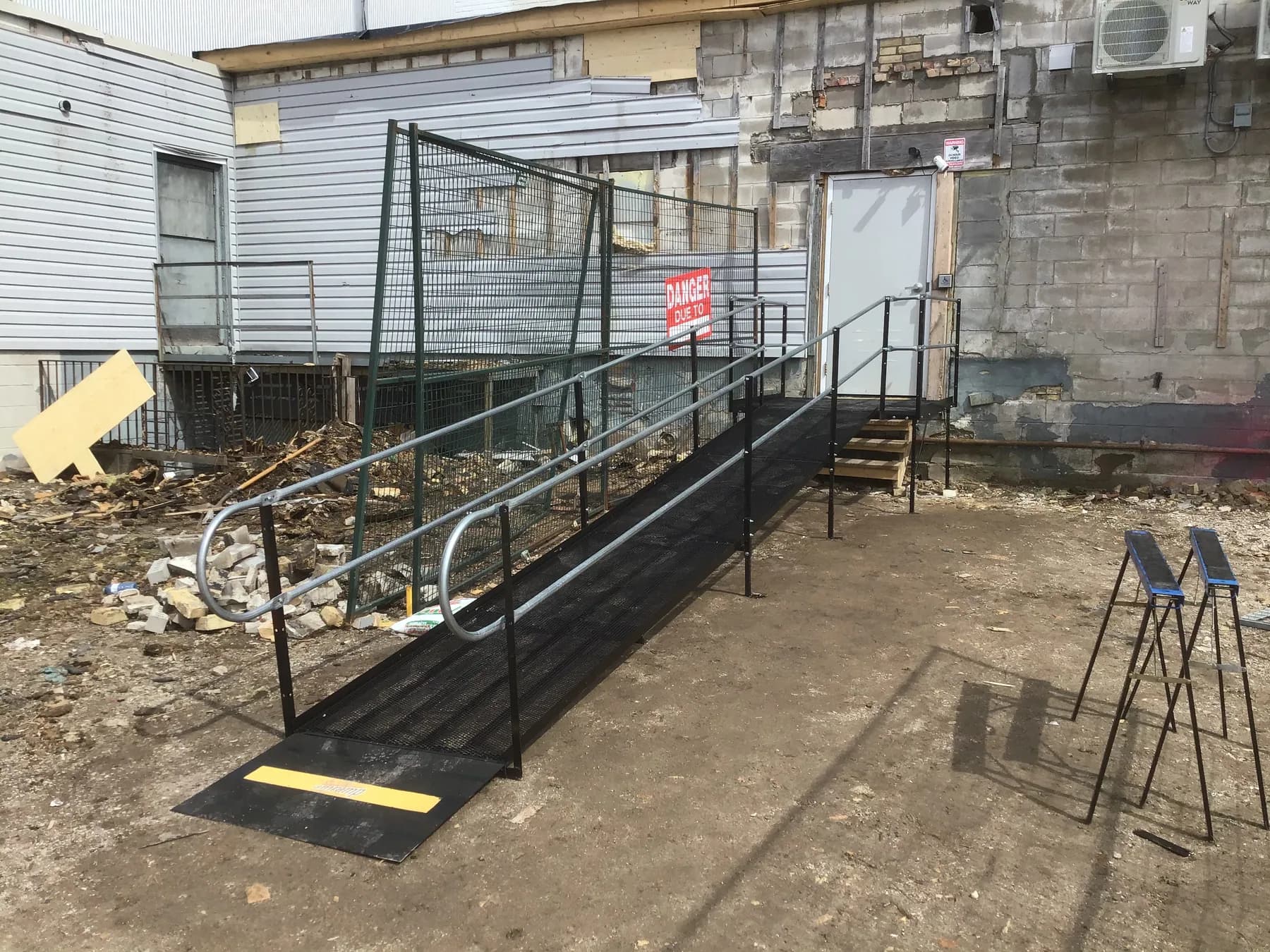 Bellaby's Accessibility mobility ramp installation