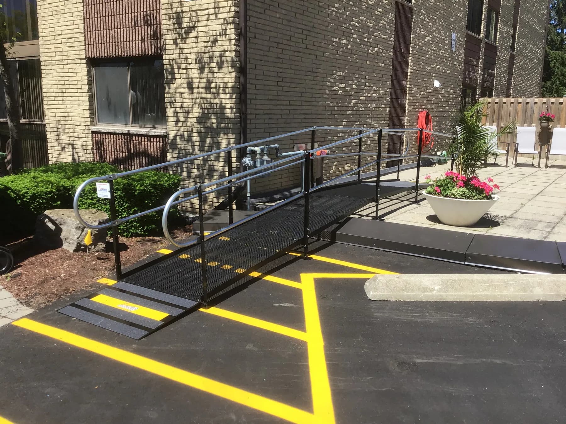 Bellaby's Accessibility mobility ramp installation