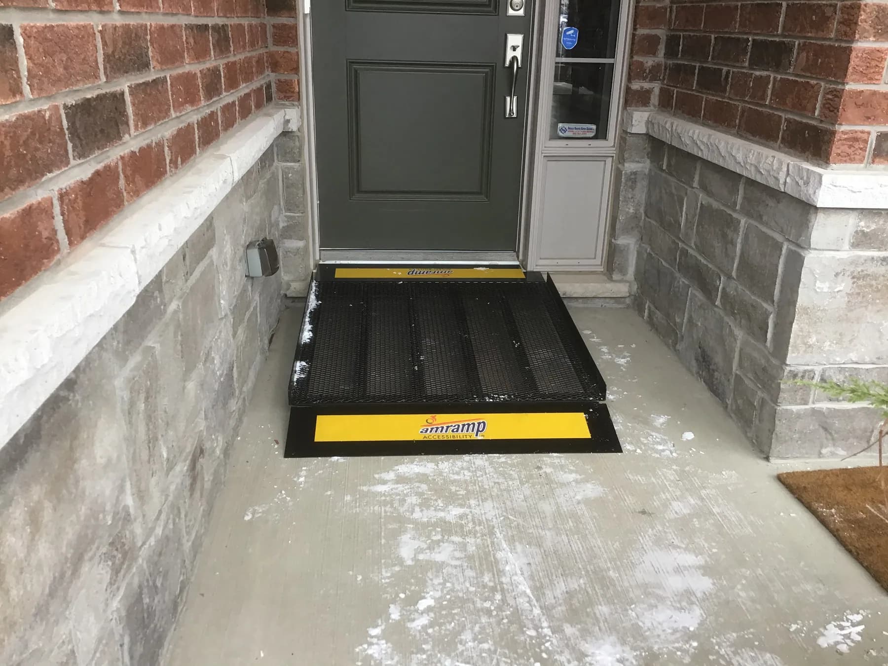 Bellaby's Accessibility portable or threshold ramp
