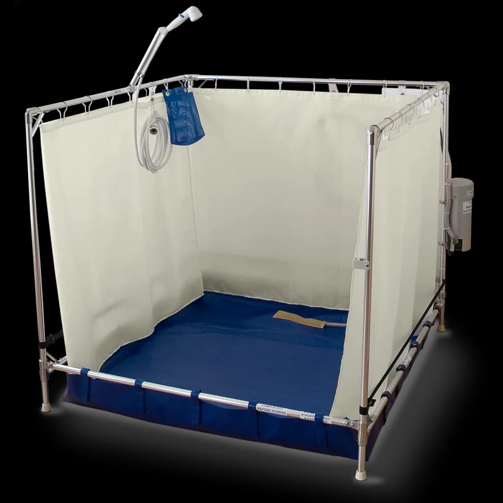Portable Shower Fawsitt B5000 Bariatric - Bellaby's Accessibility portable shower