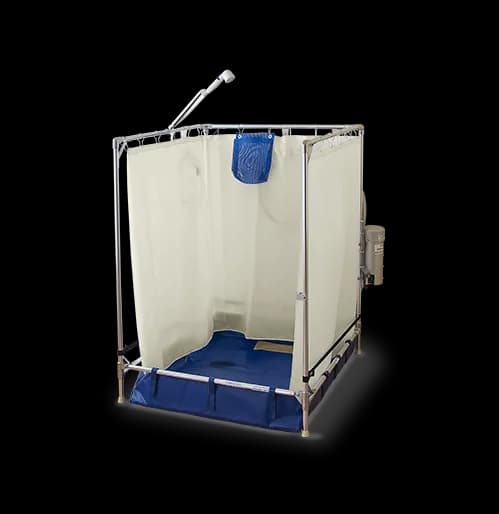 Portable Shower Fawssit S2000 - Bellaby's Accessibility portable shower