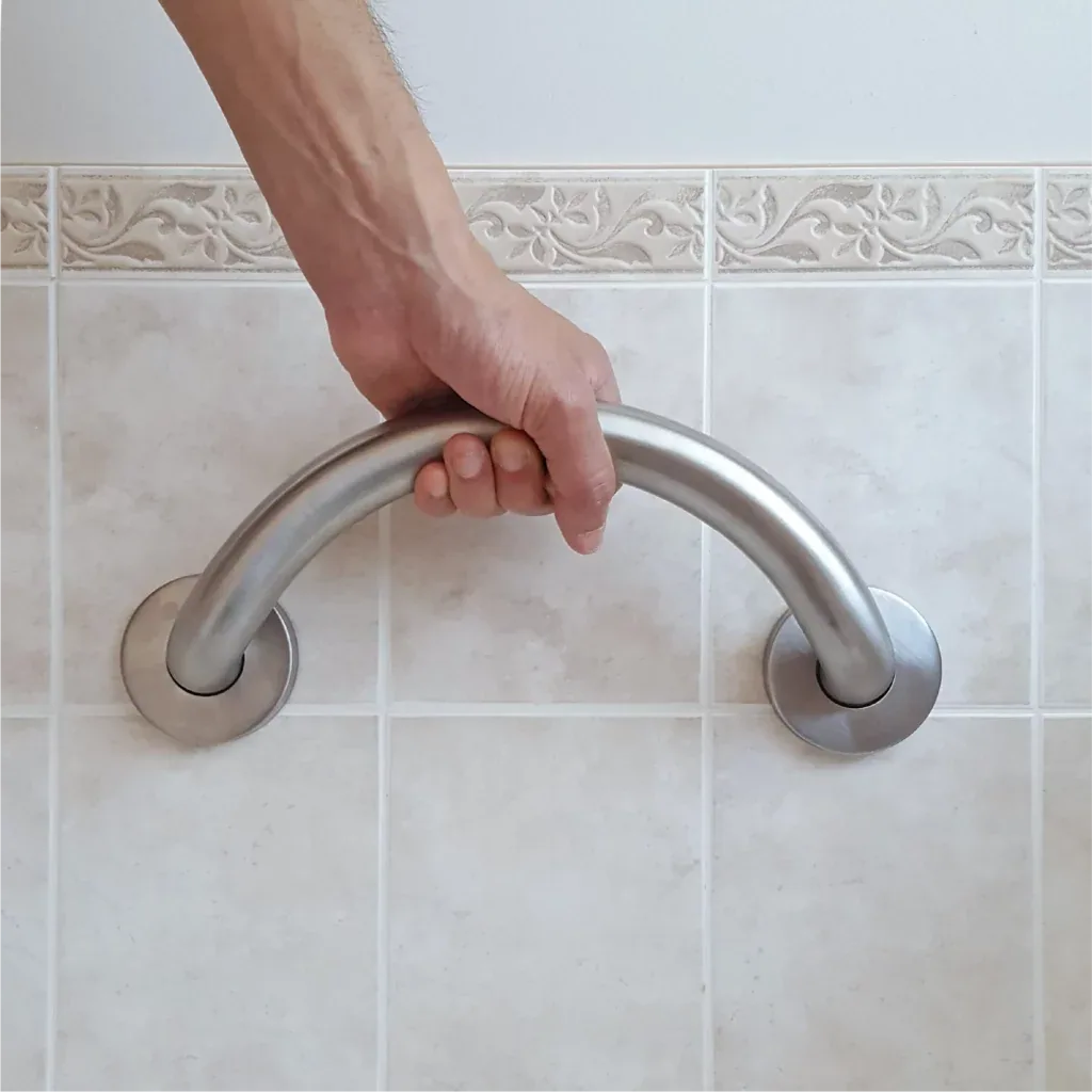 Healthcraft Grab Bar Crescent Ring B - Bellaby's Accessibility grab bar accessory