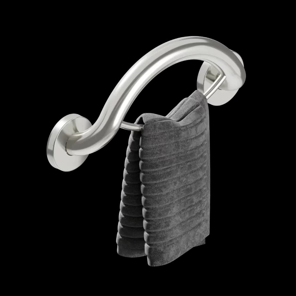Healthcraft Grab Bar + Towel Ring - Bellaby's Accessibility grab bar accessory