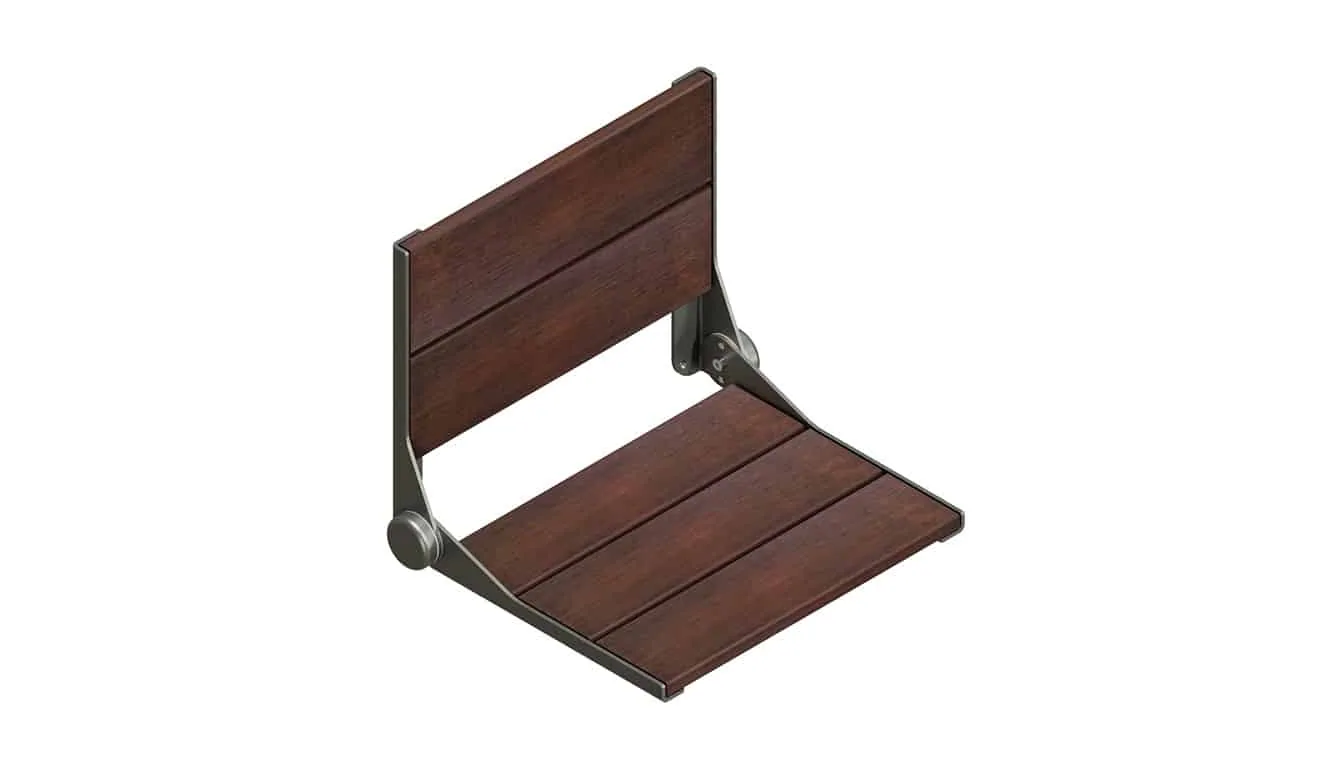Healthcraft Serena Bamboo Shower Seat - Bellaby's Accessibility grab bar accessory