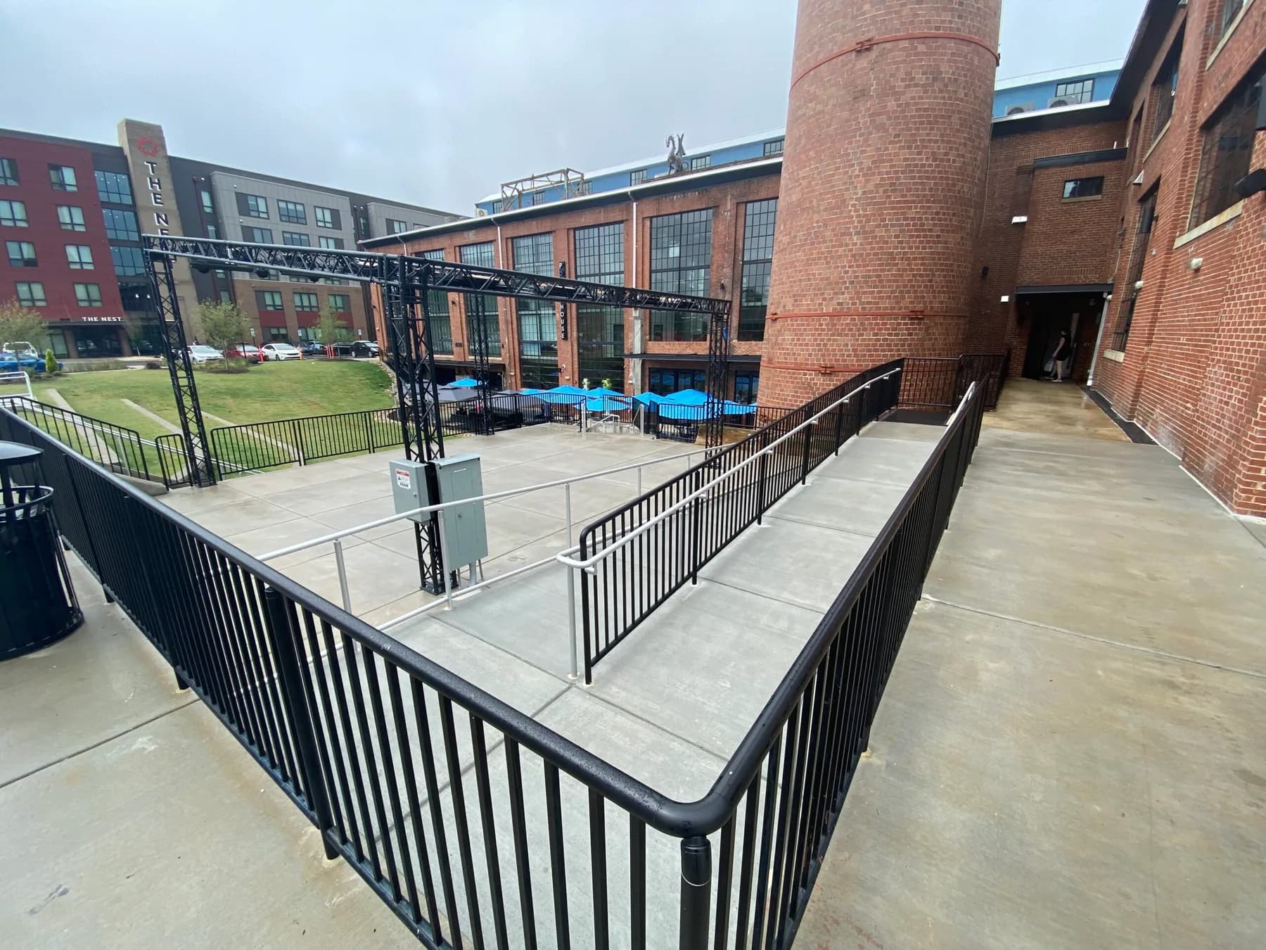 Powerhouse Rockhill SC Jun 2023 5 - Bellaby's Accessibility railing or handrail installation