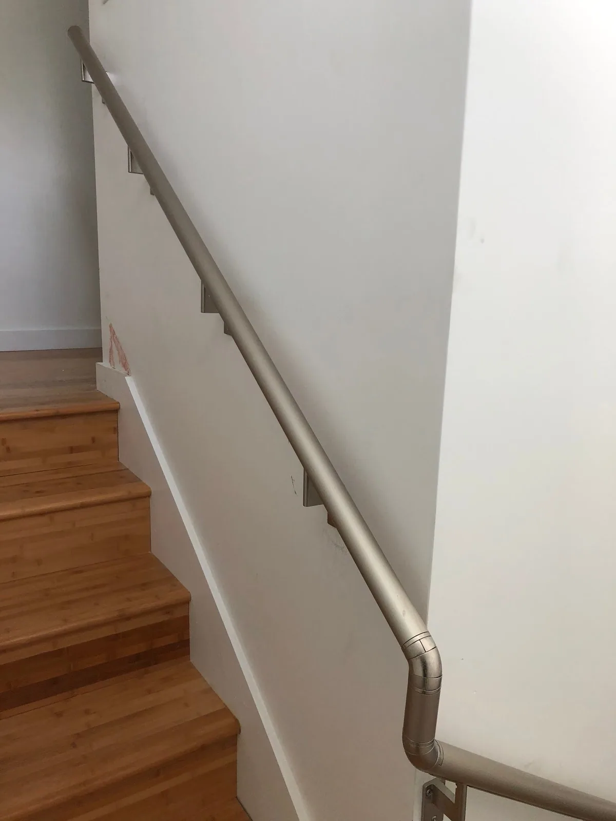 Promenaid Inside Winder With Vertical - Bellaby's Accessibility railing or handrail installation
